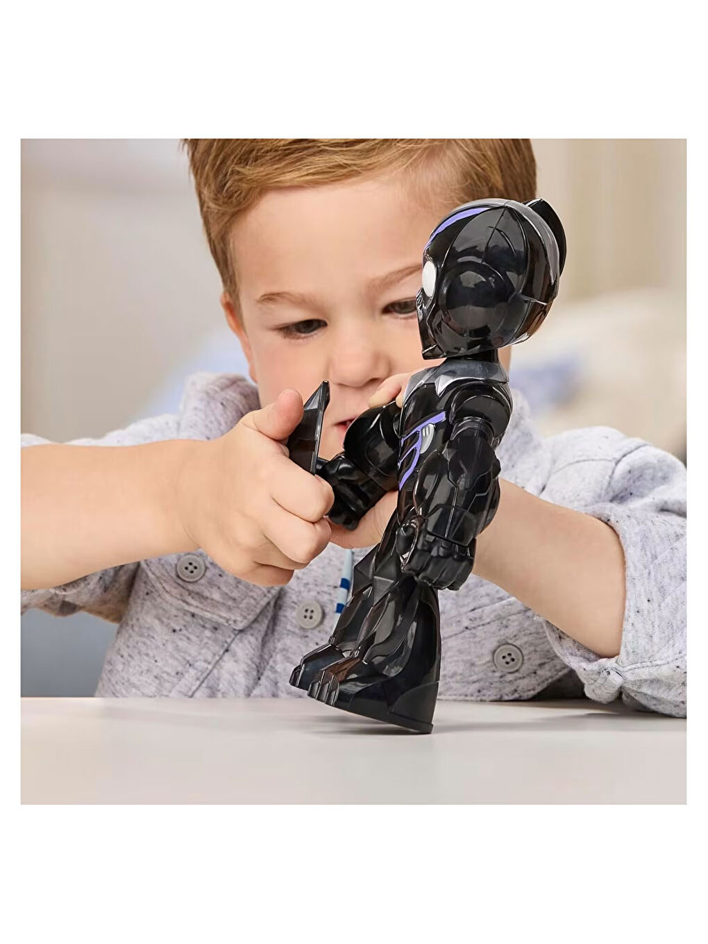 Iron Man and His Awesome Friends Figürü Black Panther G2023-G2832-3