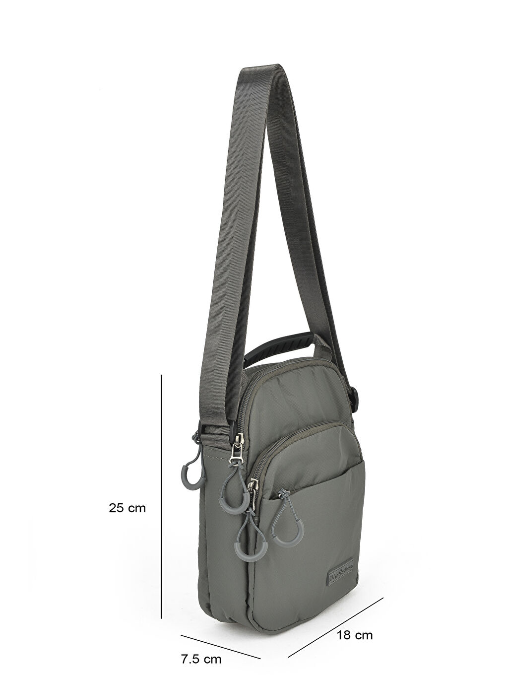 Kadın Çapraz Çanta 153441Z139P Koyu Gri-1