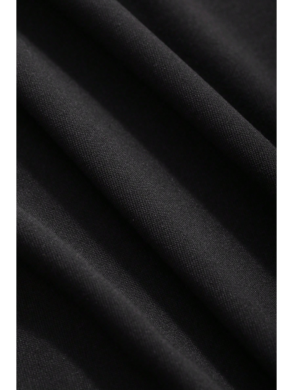 Erkek Siyah Uzun Kollu Basic T-shirt-4