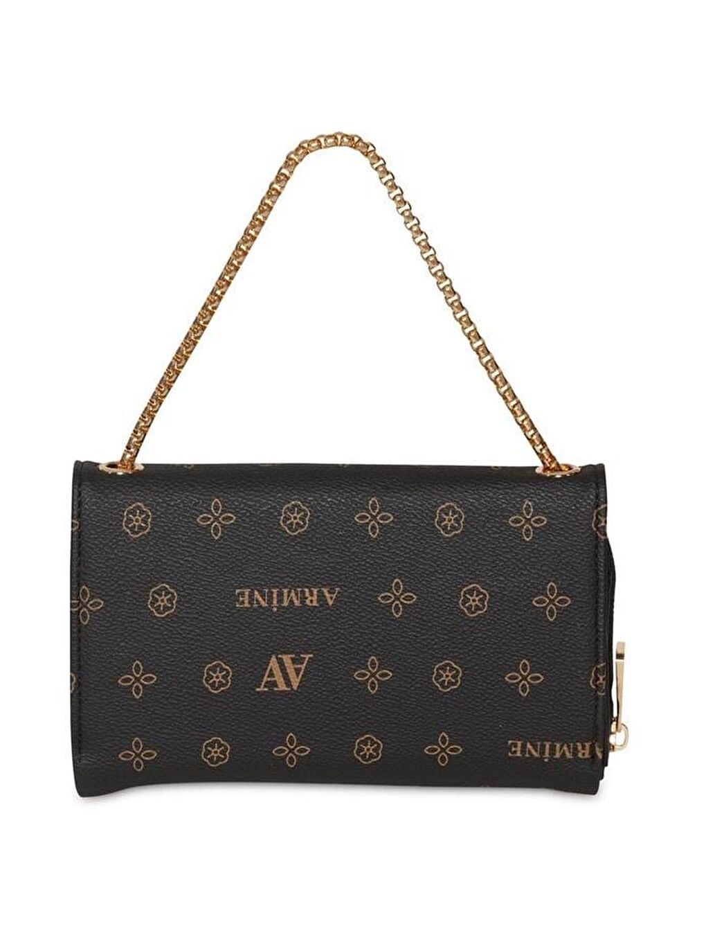 El Çantası Baskılı 25Yd7014 Siyah-1