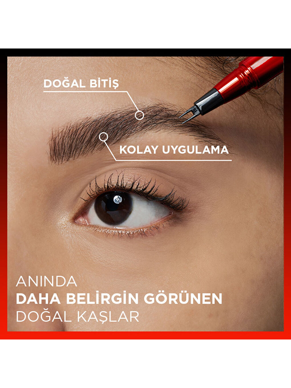 L'Oréal Paris Infaillible Faux Brow Ultra İnce Uçlu Kaş Kalemi - Dark Brunette-4