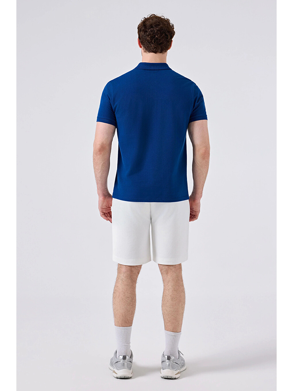 Beyaz Pamuklu Regular Fit Normal Bel Short 5SM4622-OF-4