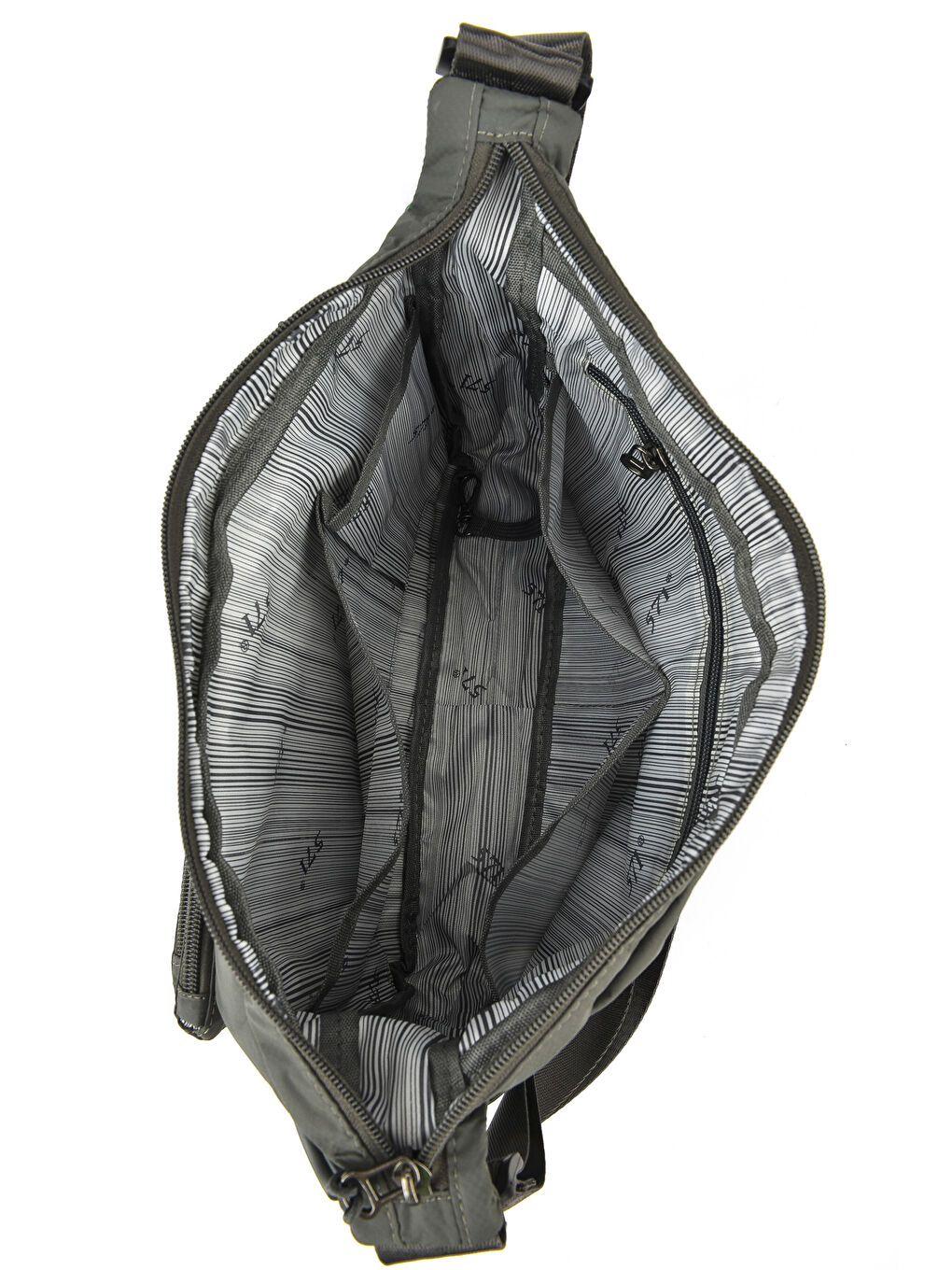 Kadın Çapraz Çanta 153441Z139J Koyu Gri-3