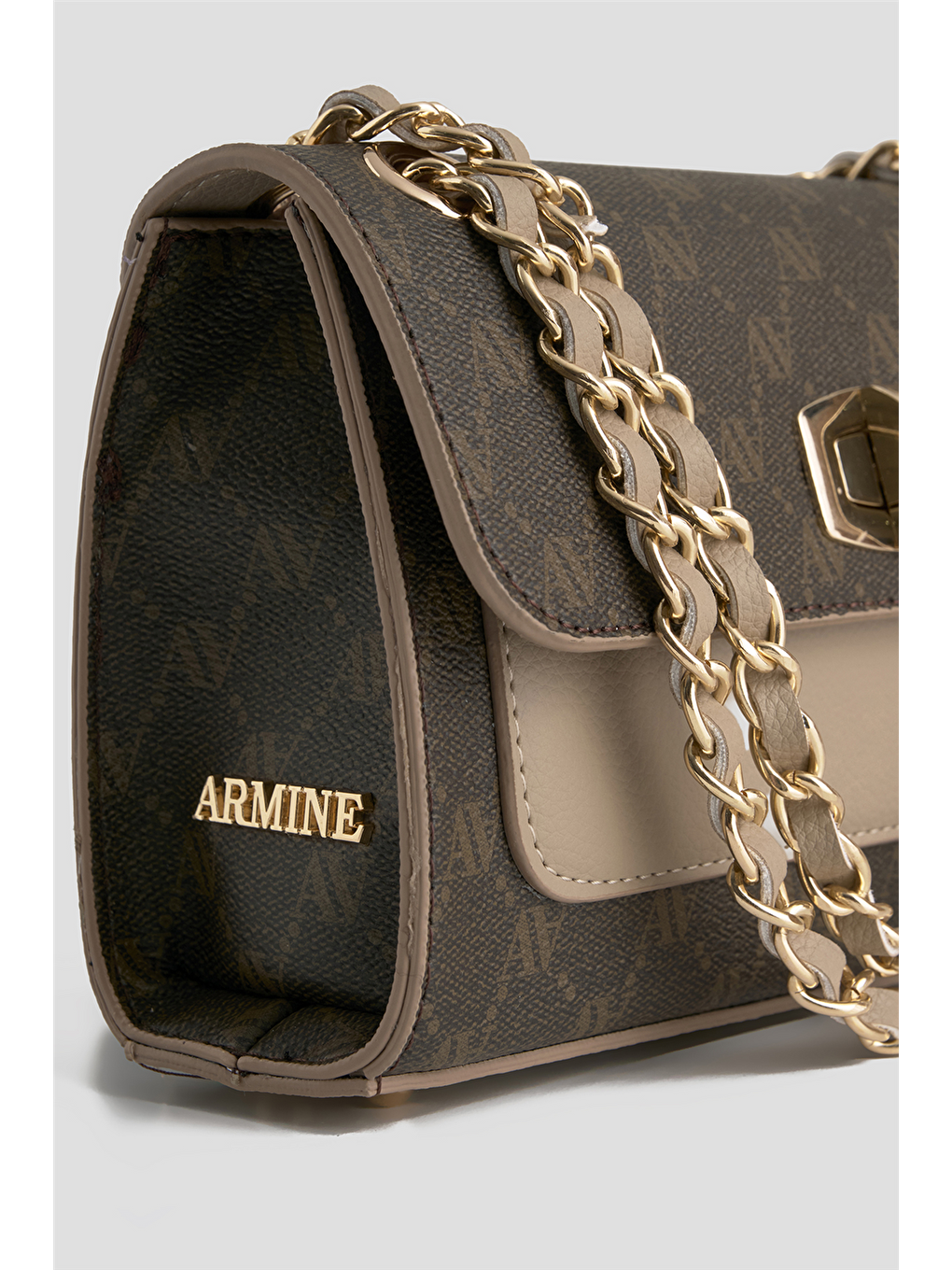 Çanta Noktalı 25Yd7426 Kahverengi-2