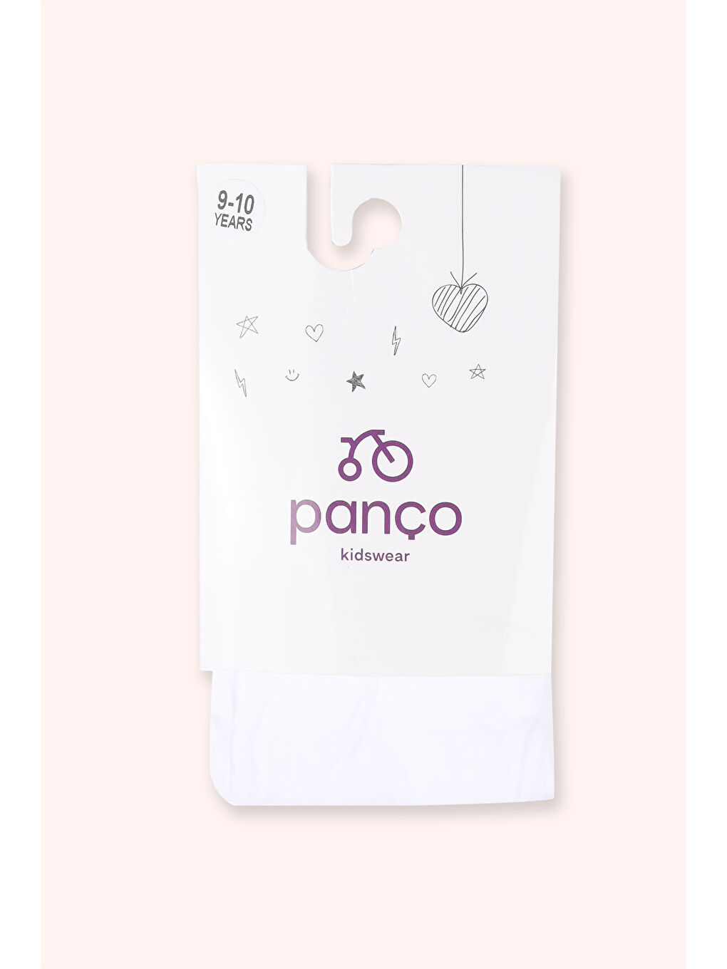 Kız Çocuk Mikro Beyaz Külotlu Çorap