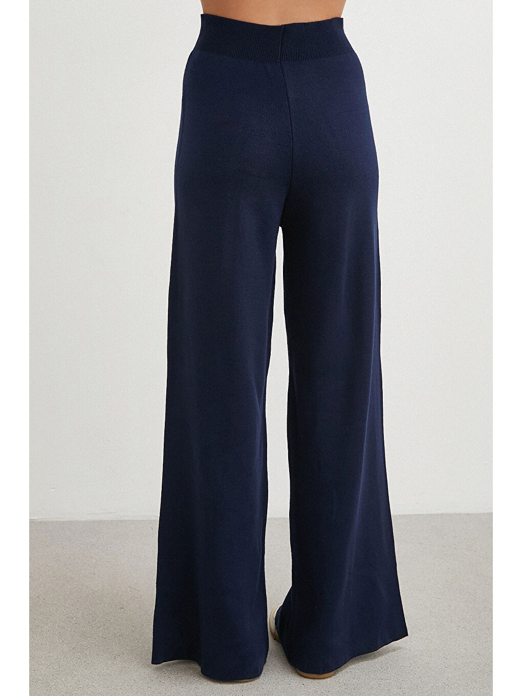 Çift Fermuarlı Kapüşonlu Pantolonlu Takım Lacivert-5