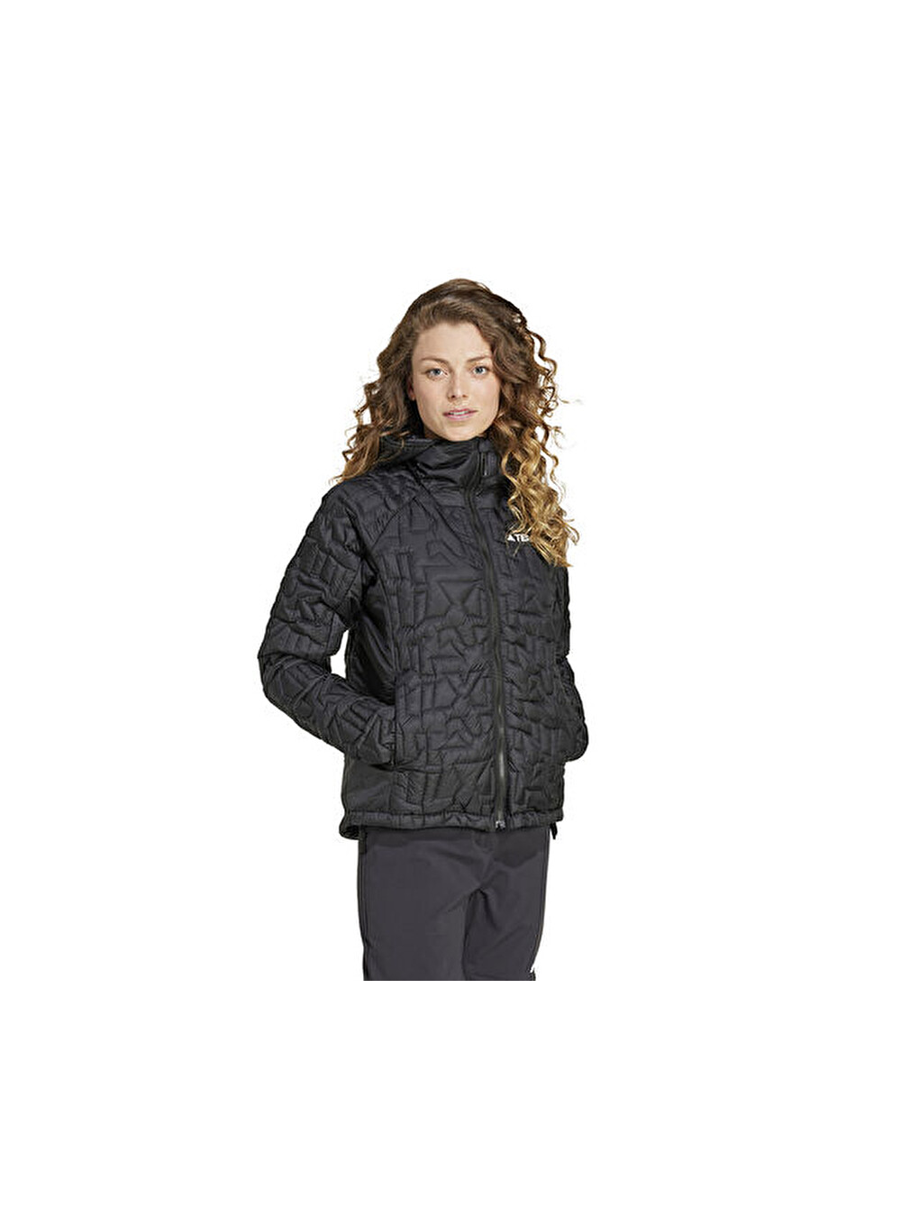 W Terrex Xpr Lf Ho Jkt Kadın Outdoor Montu It3229 Siyah-5