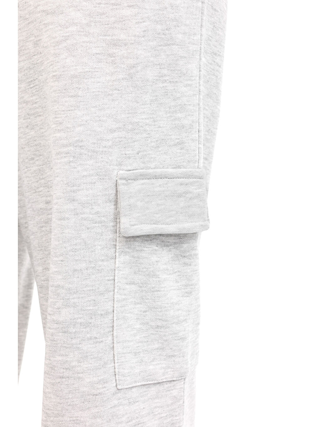 Gri WL 22GANI BTS806 5PR GRI MELANJ Kadın Eşofman Altı-3