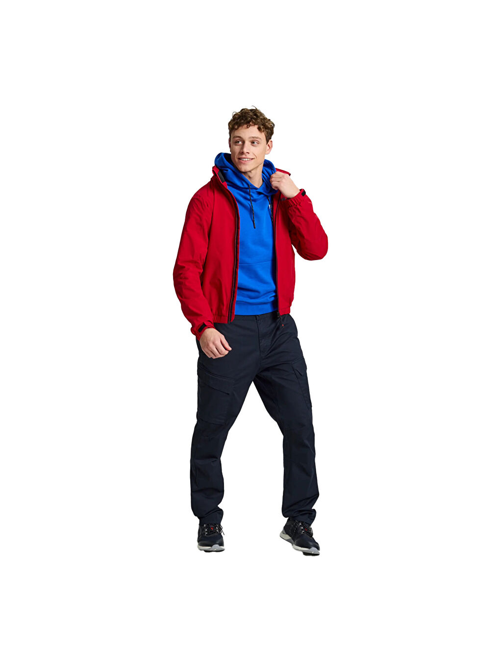 Kırmızı DECK LGT WP JACKET-2