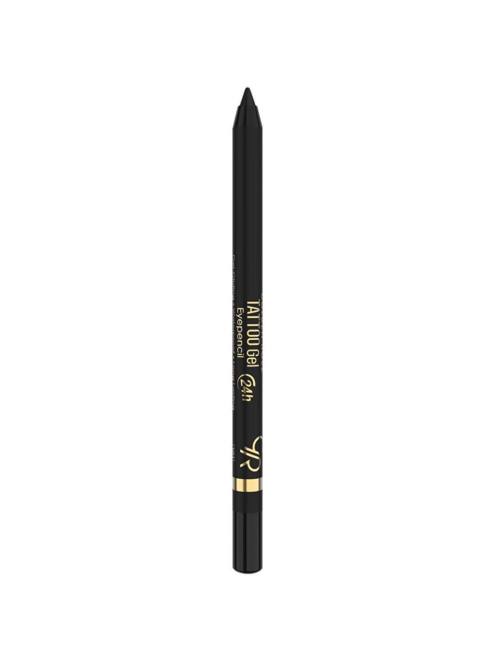 GOLDEN ROSE Tattoo Gel Eye Pencil Waterproof No: 101 - Suya Dayanıklı Jel Göz Kalemi