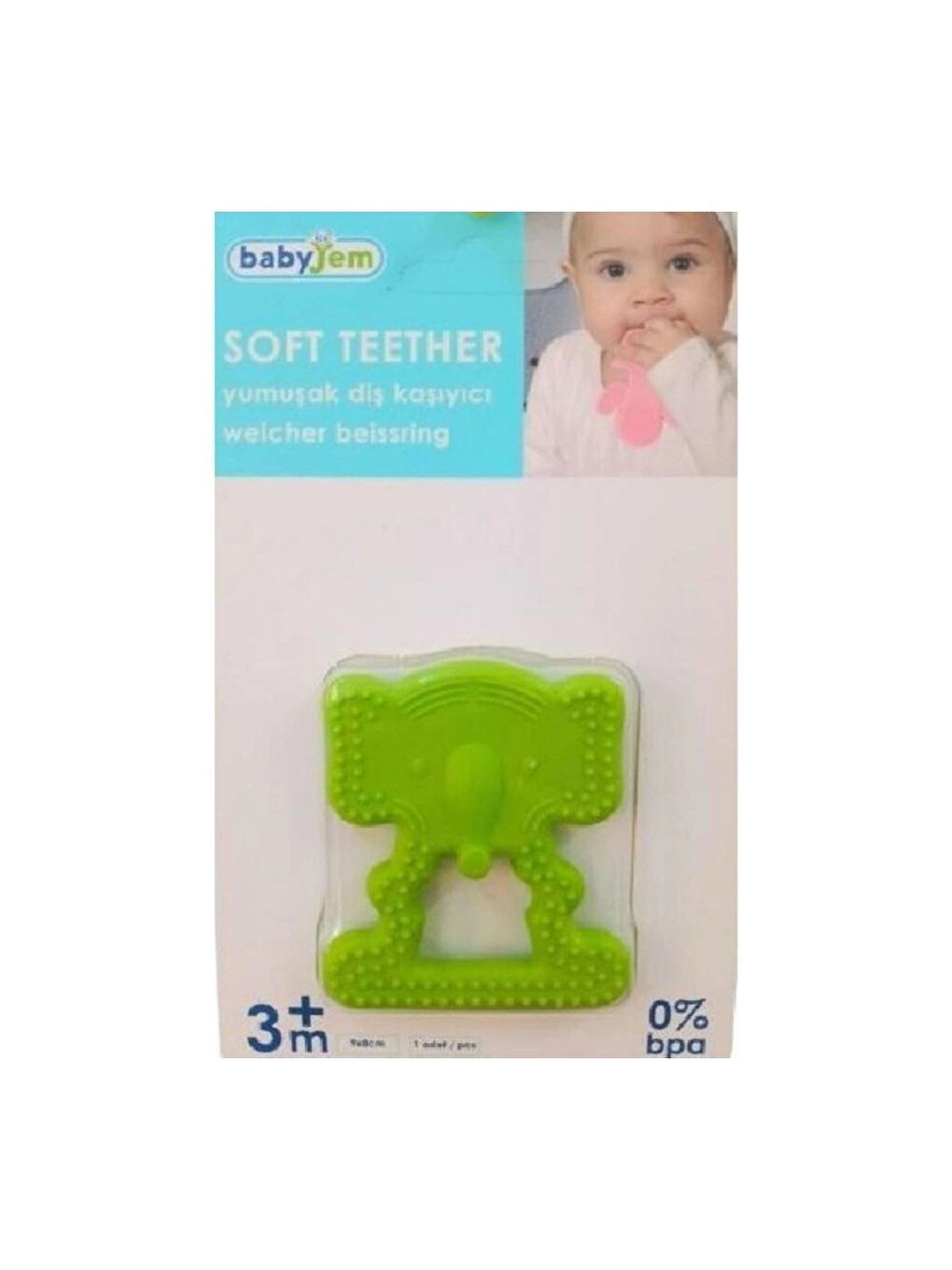 Fil Diş Kaşıyıcı Açık Yeşil-1