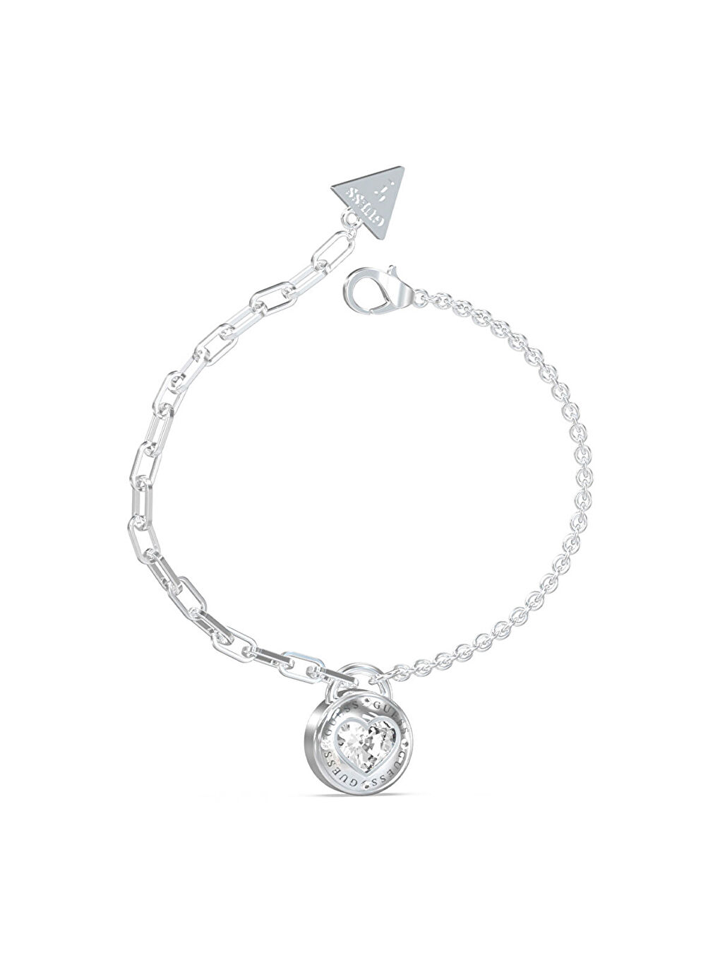 Gri JGUJUBB03353JWRHS Kalpli Kadın Bileklik