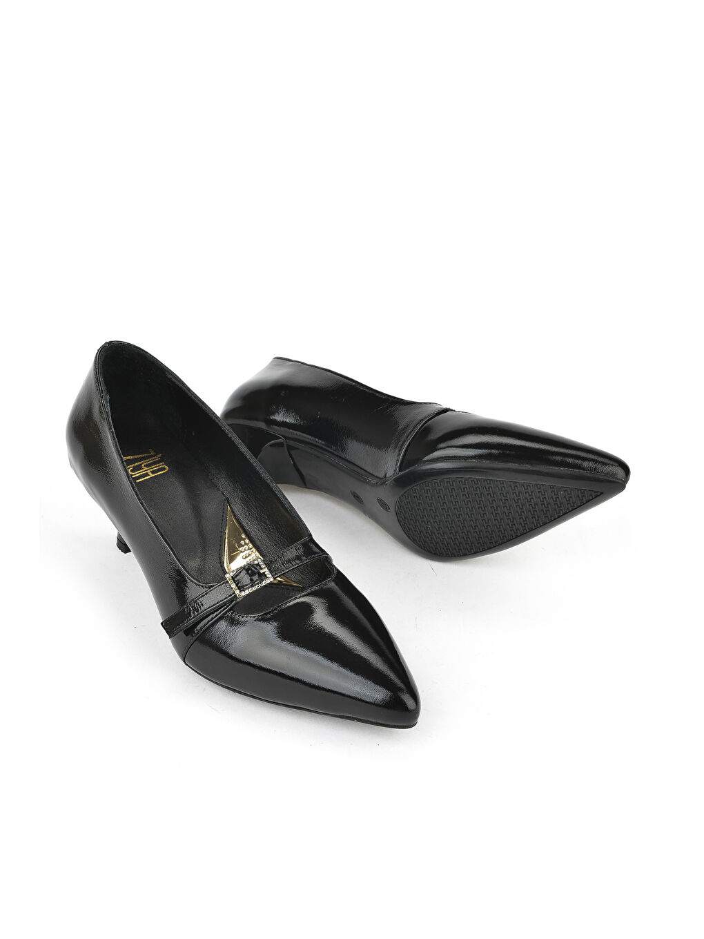 Kadın Hakiki Deri Ayakkabı 1531050Z26105007K Siyah-3