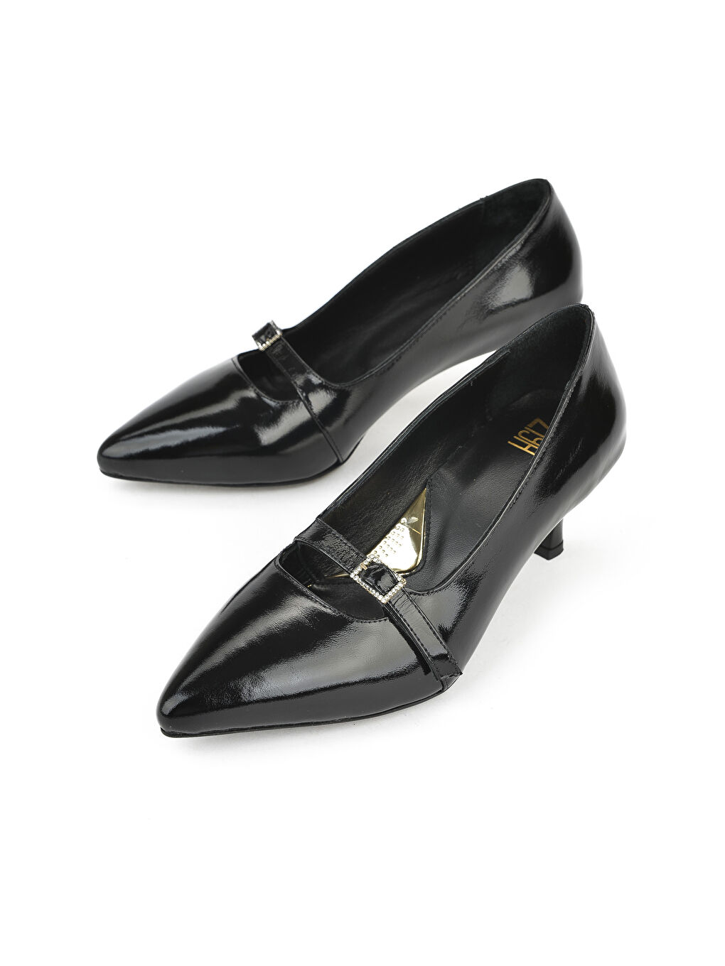 Kadın Hakiki Deri Ayakkabı 1531050Z26105007K Siyah-4