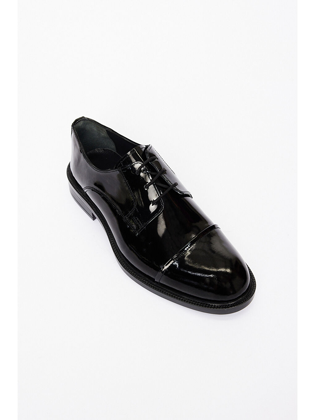 Erkek Siyah Klasik Rugan Ayakkabı-2