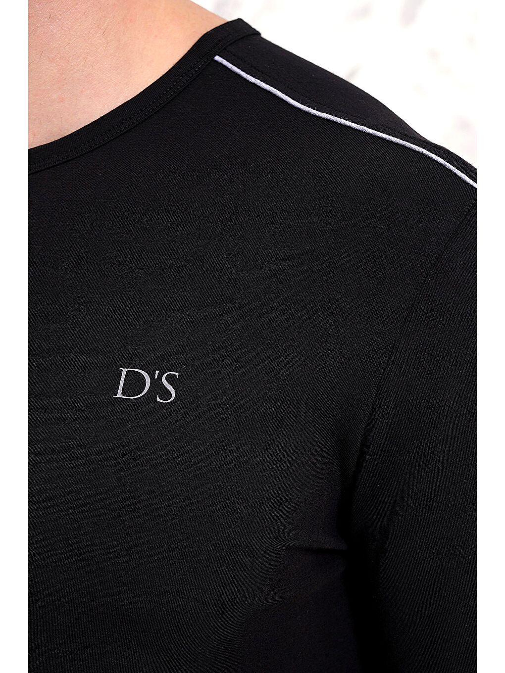 Siyah Maschio Pamuk Pijama Takımı SİYAH-4