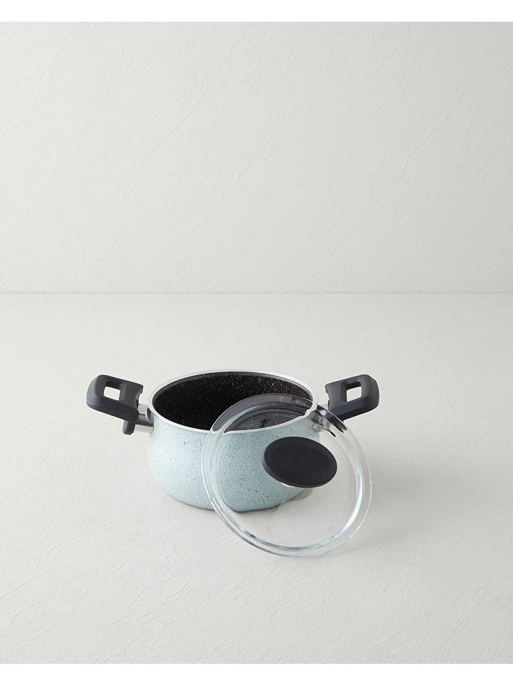 Pretty Premium 5 Parça Mini Tencere Seti 14-16-16 cm Yeşil-5