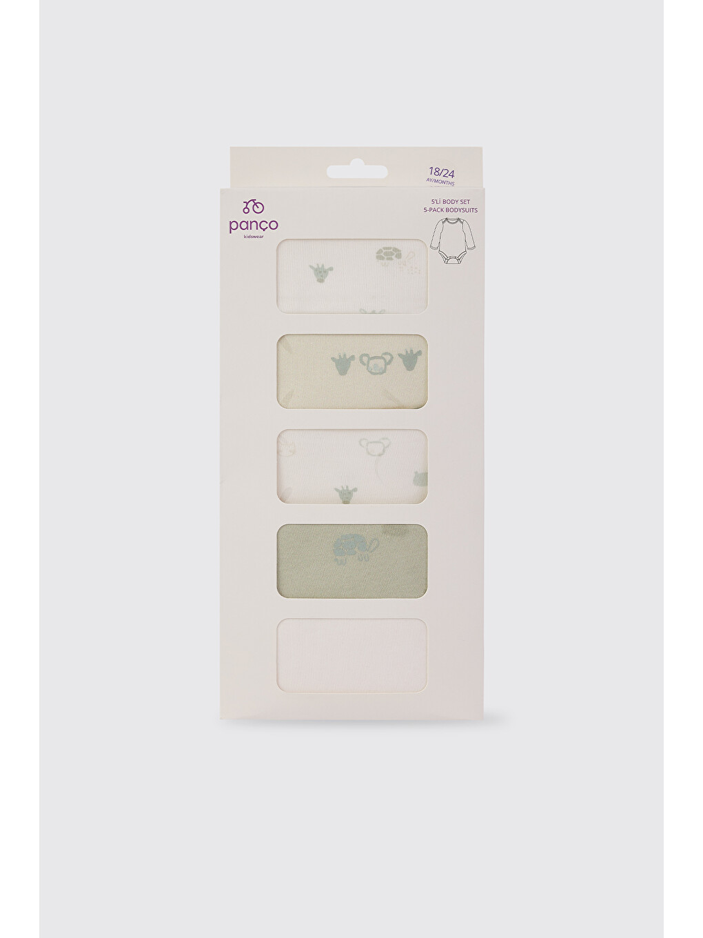 Karışık Yenidoğan 5'li Multi Body Set-2