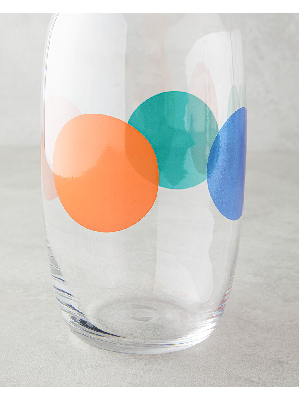 Beyaz Shinea Cam 3 Parça Su Takımı 1000 ml + 315 ml Renkli-2