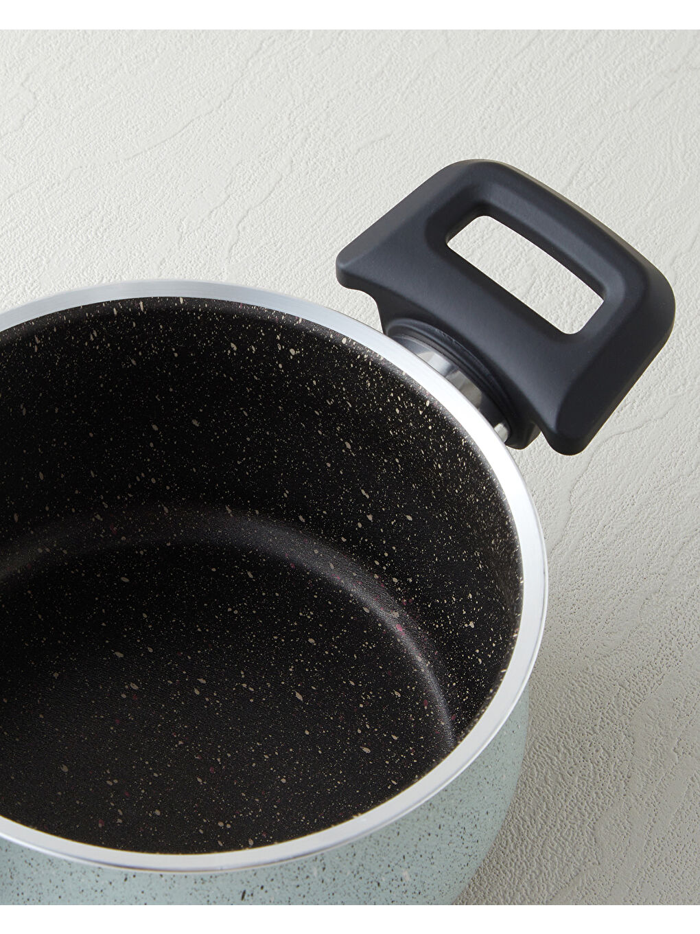 Pretty Premium 5 Parça Mini Tencere Seti 14-16-16 cm Yeşil-6