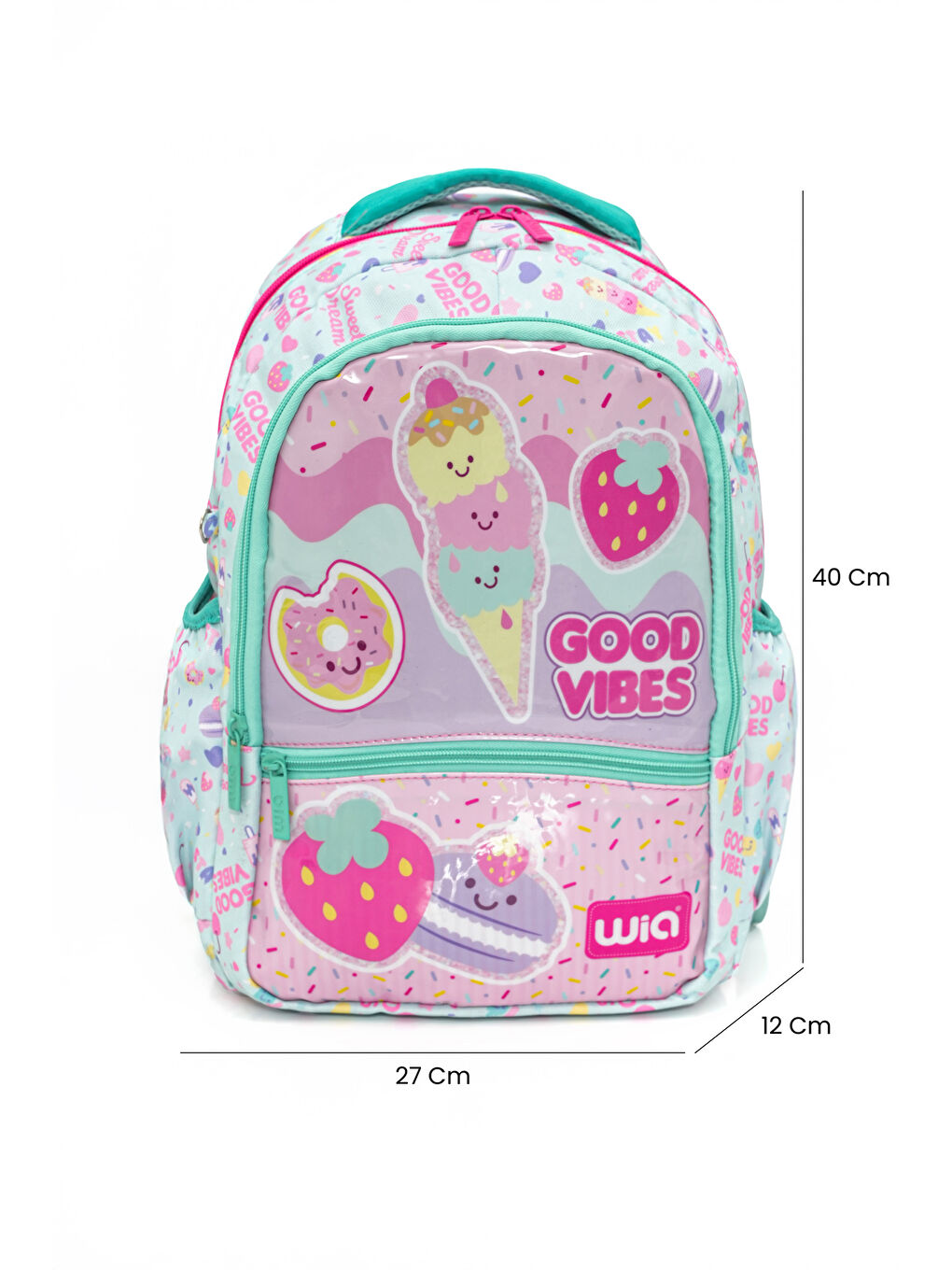 Ice Cream Kız Çocuk İlkokul Çantası