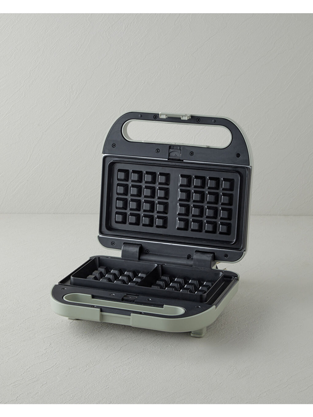TMK 5001 Mini Waffle ve Tost Makinesi 900W Yeşil-2