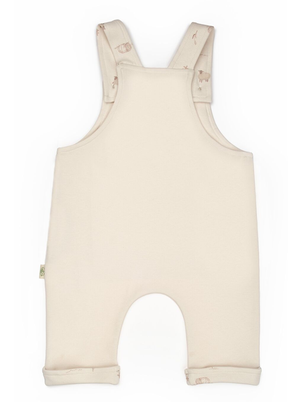 Ekru Bebek Salopet %100 Organik Pamuk, Bebek ve Yenidoğan Serisi - CSY8183-1