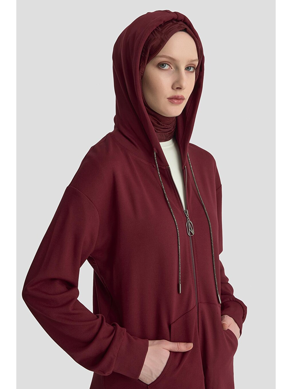Trend Tunik 25Kt448 Bordo-2
