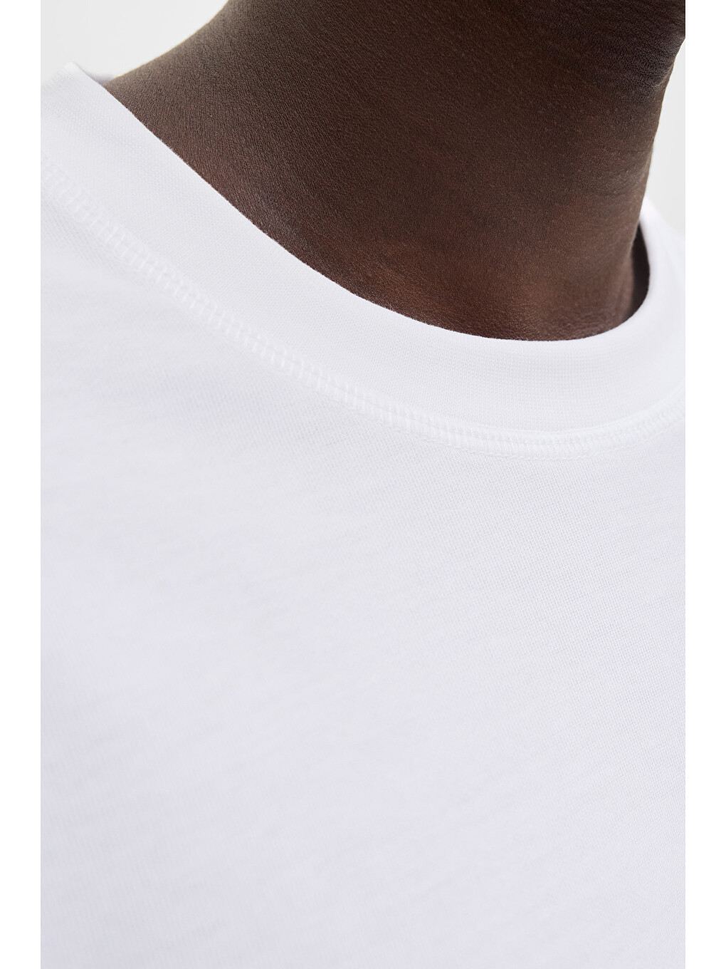 Beyaz Core Jcofusion Pamuk Karışımlı T Shirt 12289962-4
