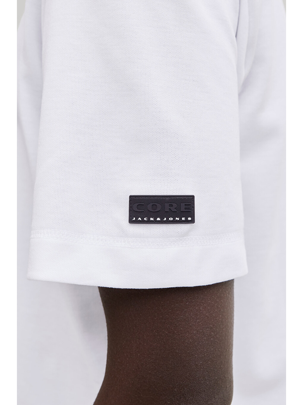 Beyaz Core Jcofusion Pamuk Karışımlı T Shirt 12289962-5