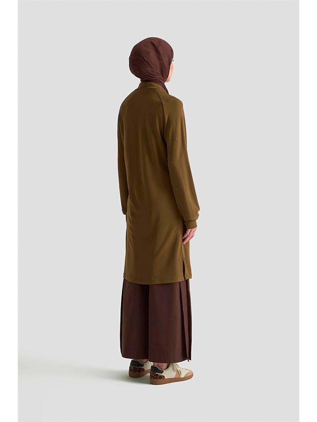 Trend Tunik 25Kt431 Yağ Yeşili-3