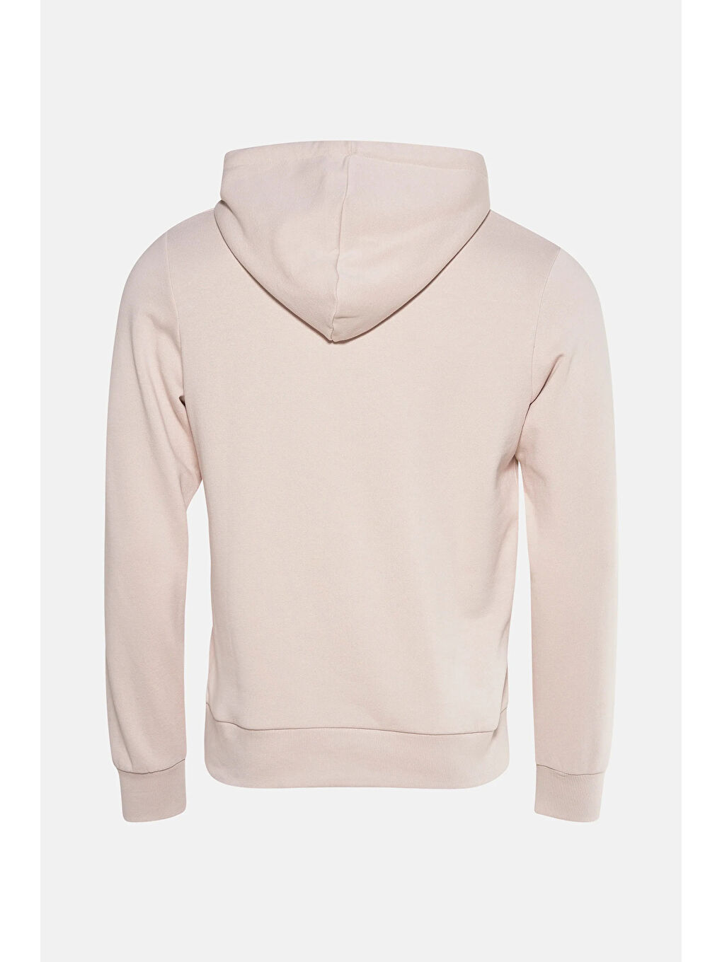 Bej Core Jcoboost Pamuklu Regular Fit Logolu Kapüşonlu Sweat 12284472-1