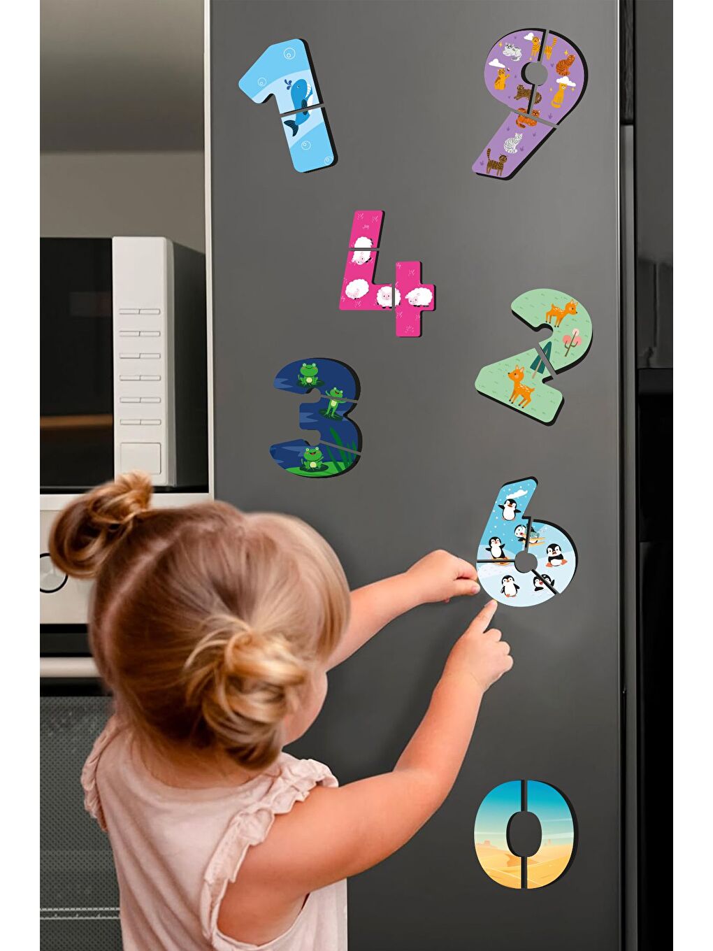 Mıknatıslı Yapboz Sayılar-2