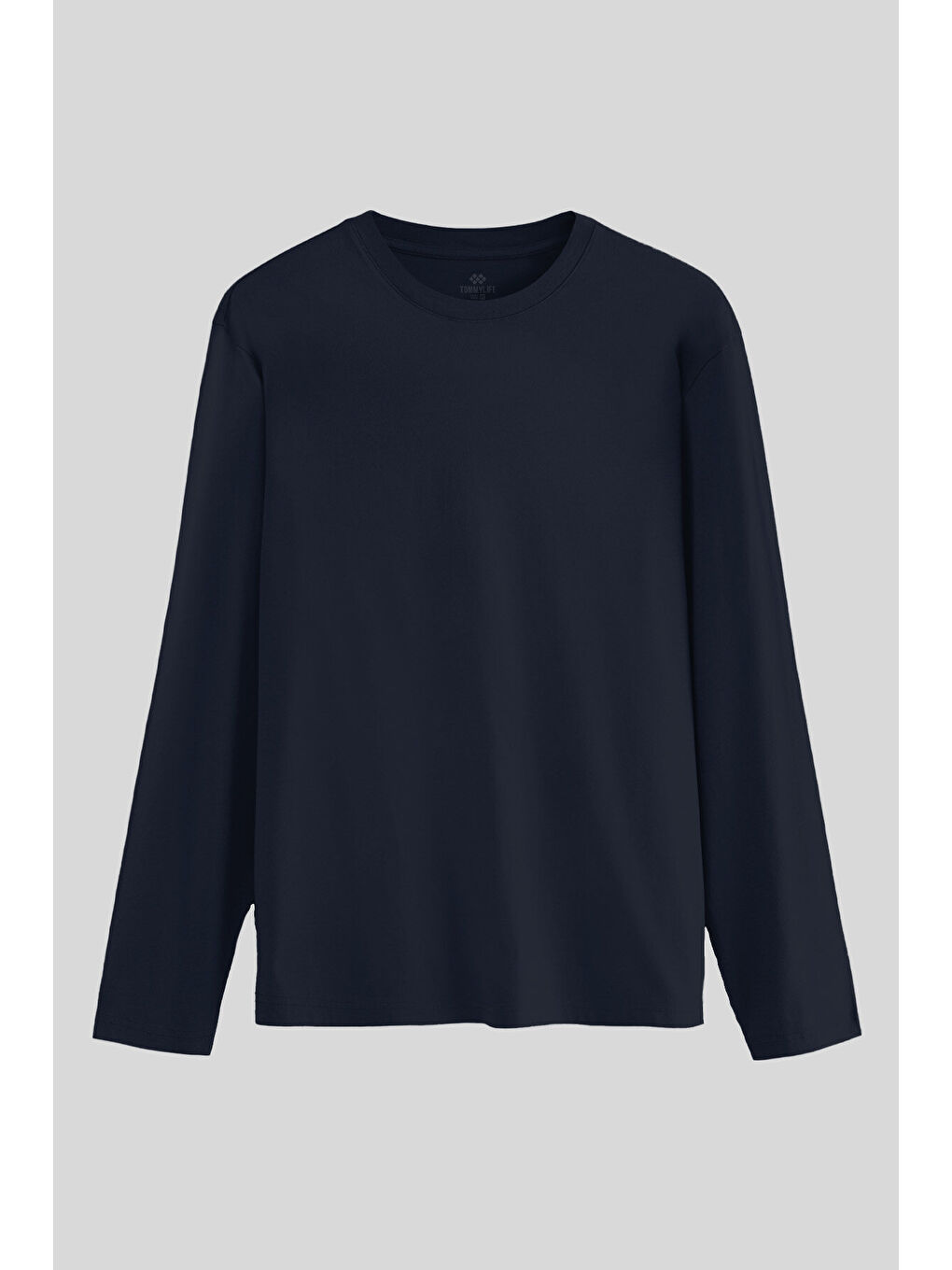 Lacivert Standart Fit Basic O Yaka Erkek Sweatshirt - 87997