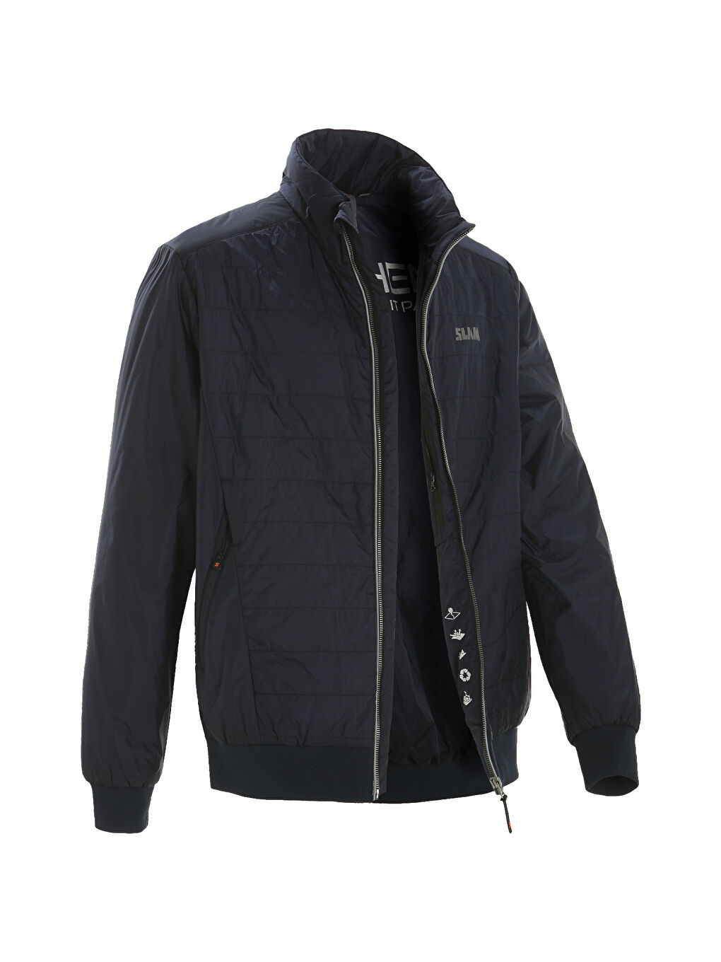 Lacivert Act Graphene Short Erkek Mavi Ceket-4