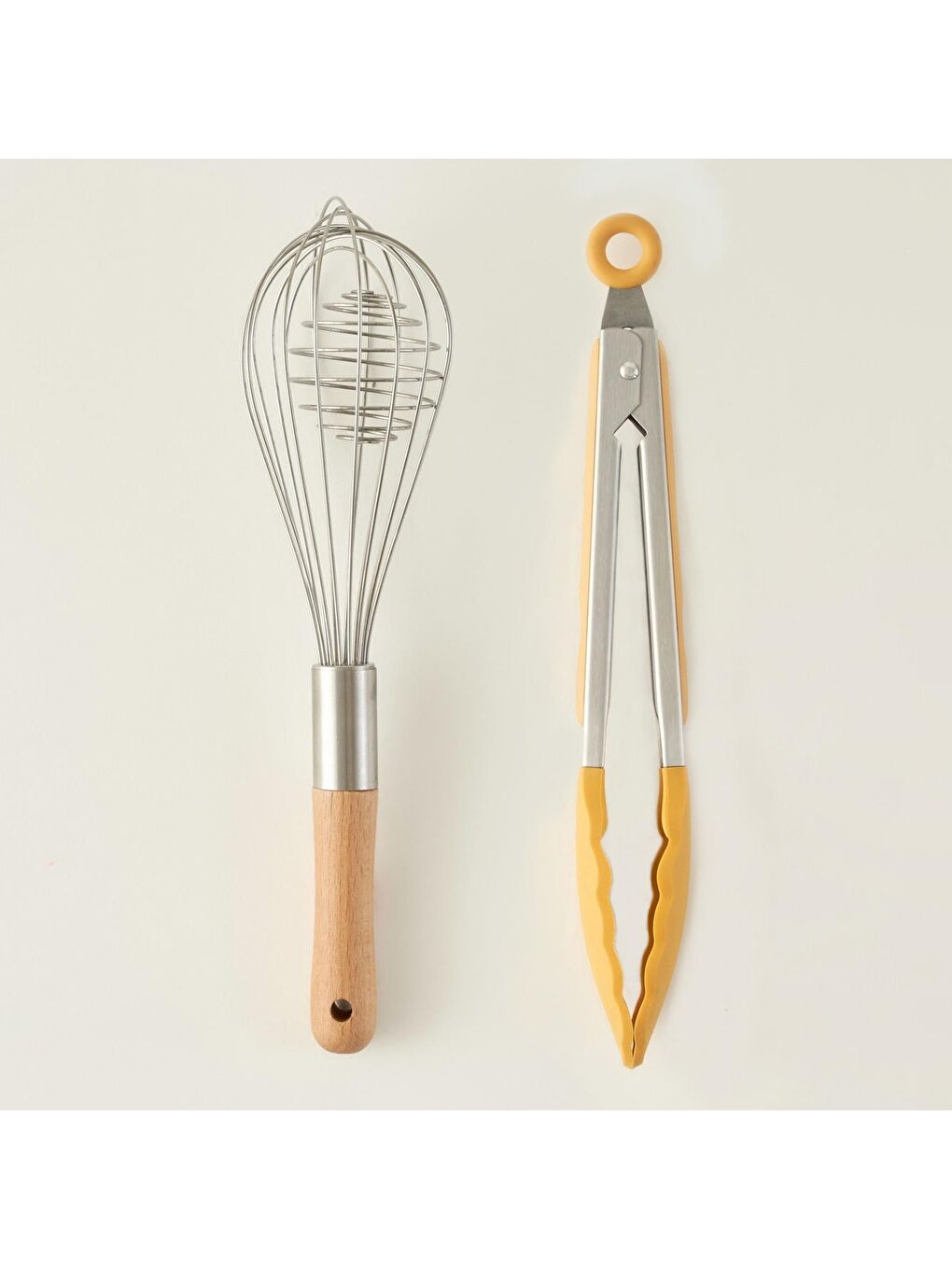 Sarı Olivia 2'li Silikon Mutfak Gereçleri Seti Hardal