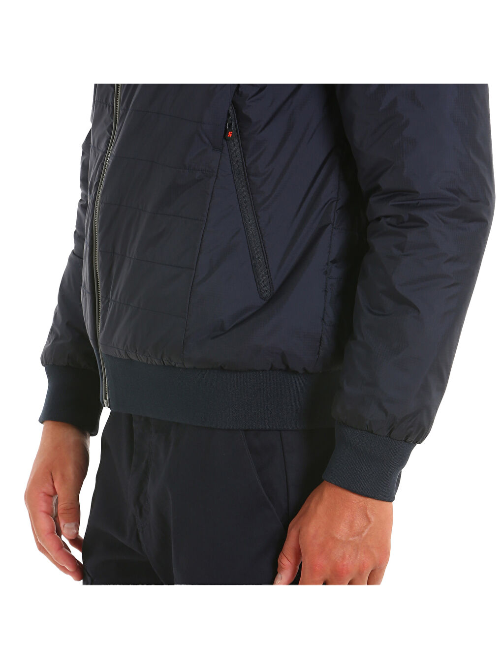 Lacivert Act Graphene Short Erkek Mavi Ceket-6