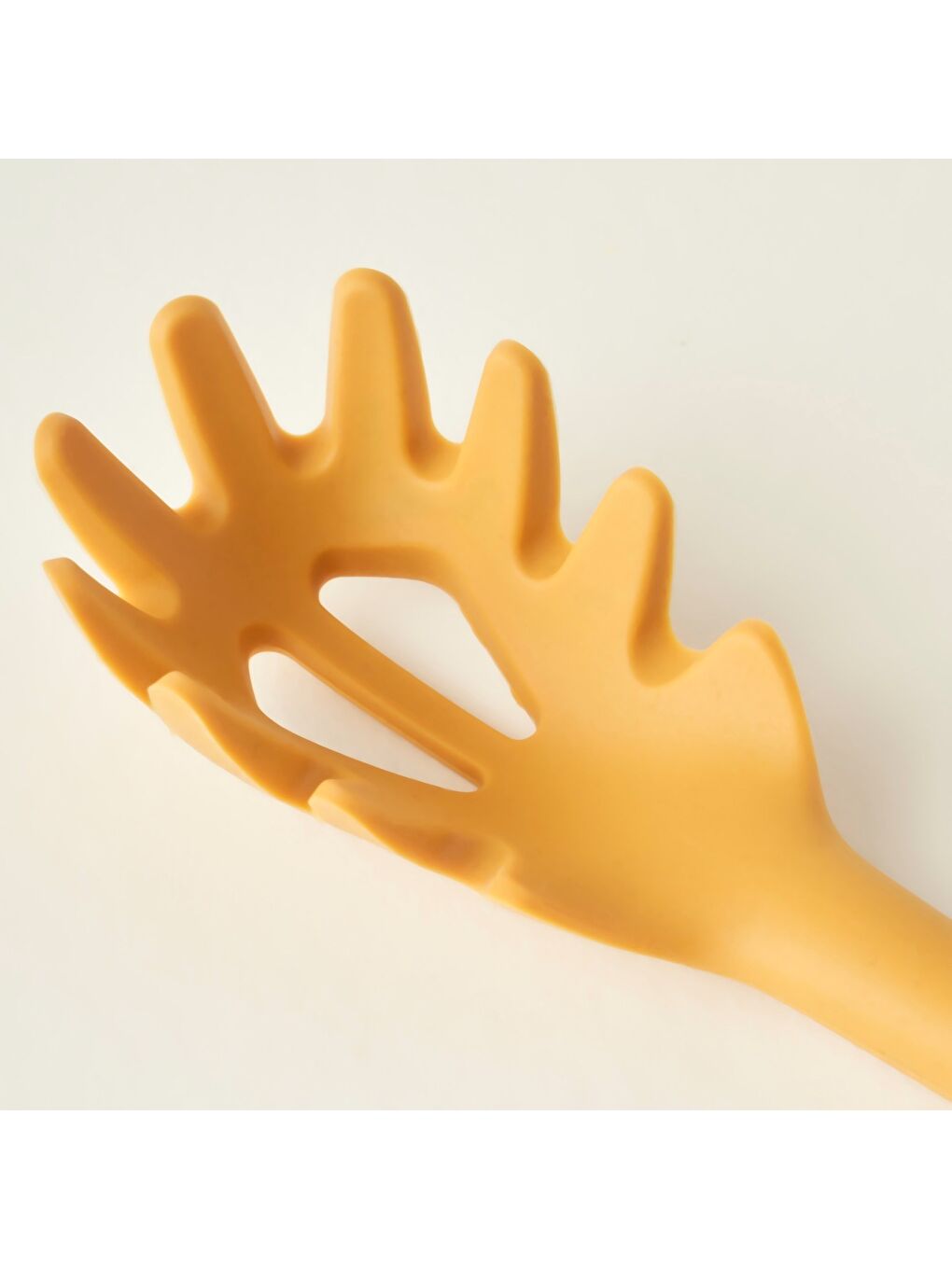 Sarı Olivia 3'lü Silikon Servis Seti Hardal-2