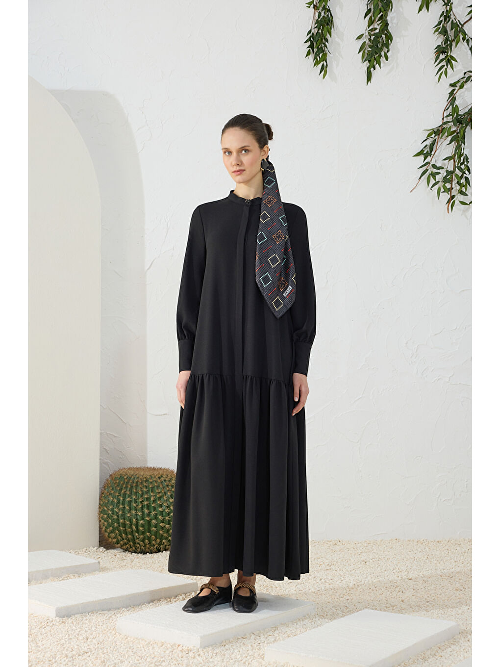 Siyah Mevlana Ferace-1