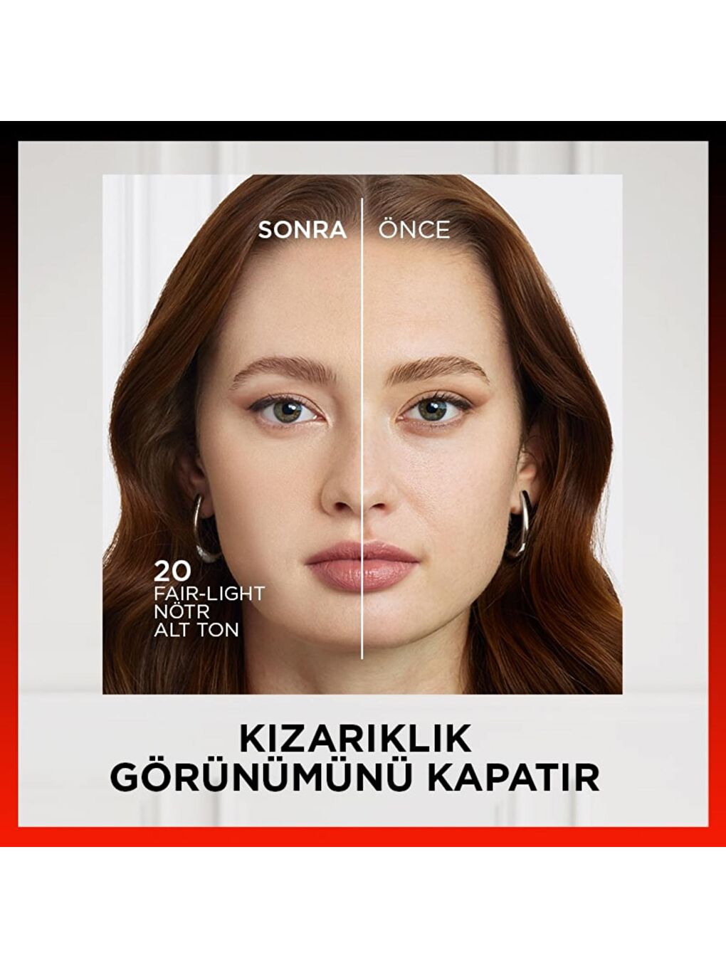 L Oréal Paris Skin Ink Boyu Kapatıcı Fondöten   Nötr Alt Ton 20-5