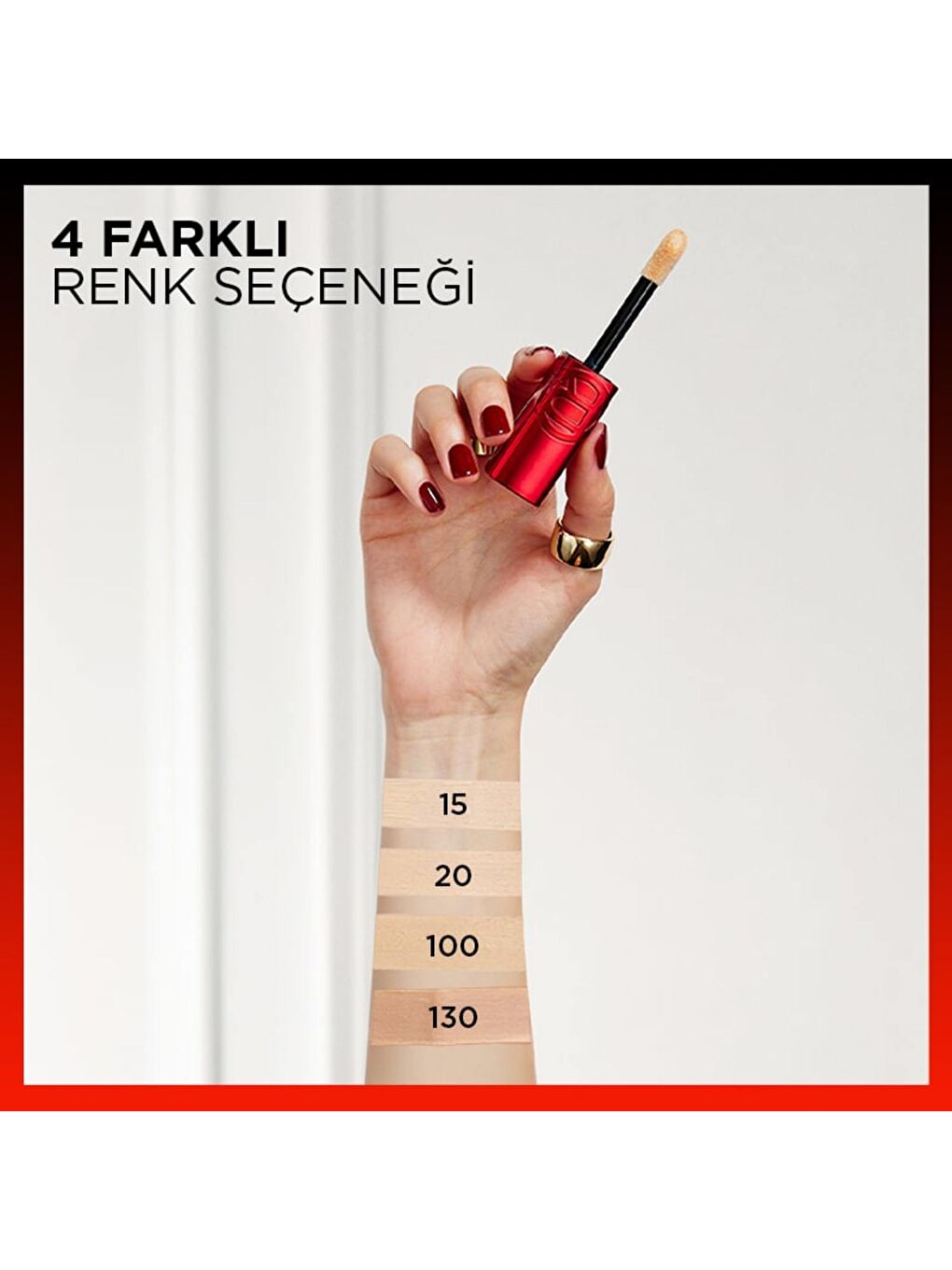 L Oréal Paris Skin Ink Boyu Kapatıcı Fondöten   Nötr Alt Ton 20-6