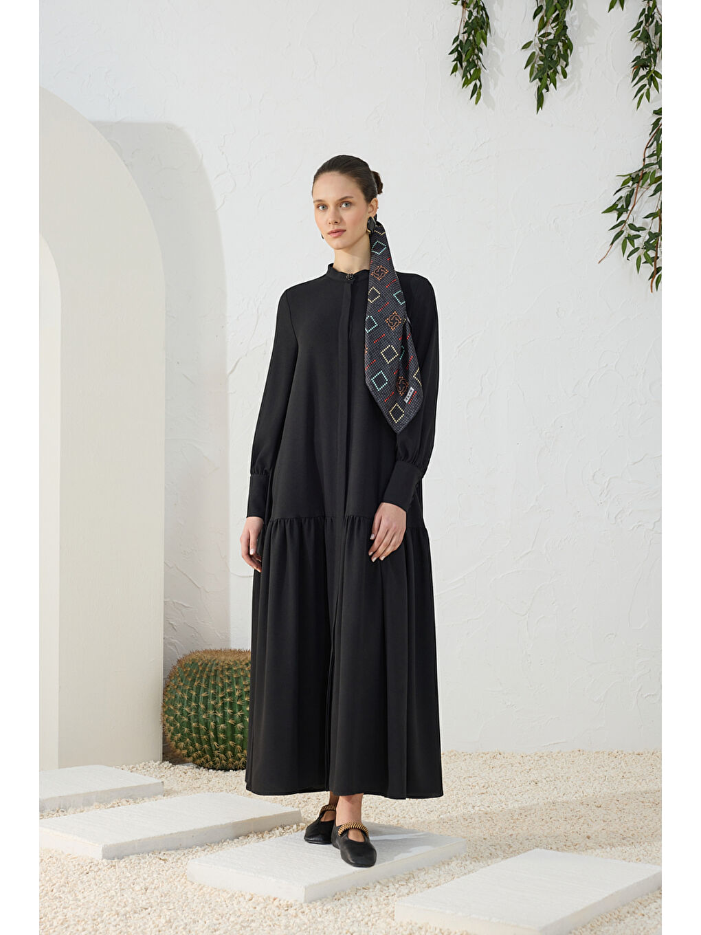 Siyah Mevlana Ferace-2