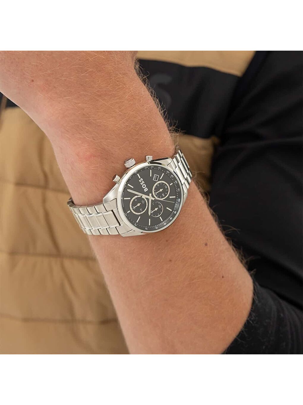 Gri HB1514259 Erkek Kol Saati-3