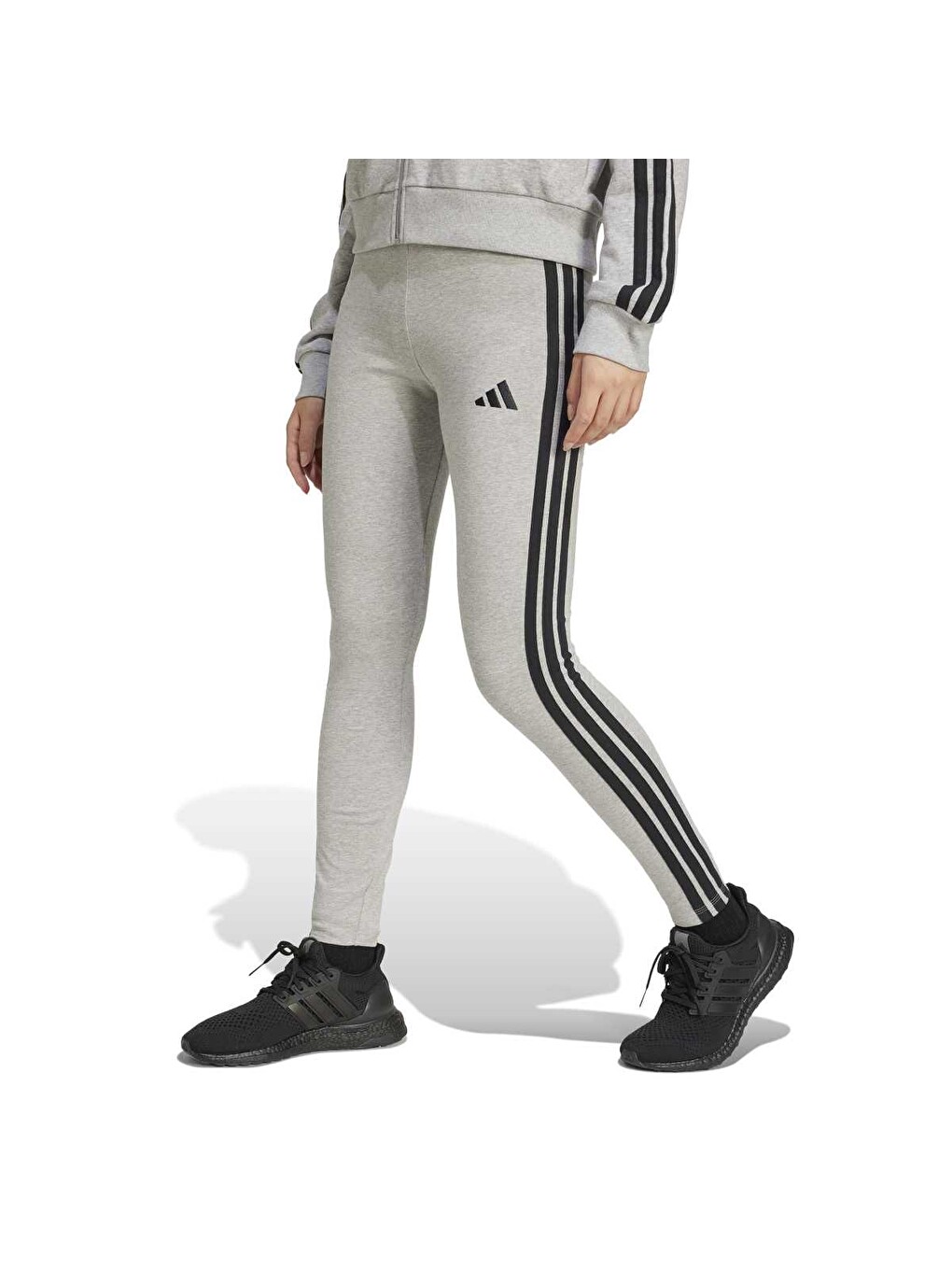 3 Stripes Sj Kadın Gri Tayt