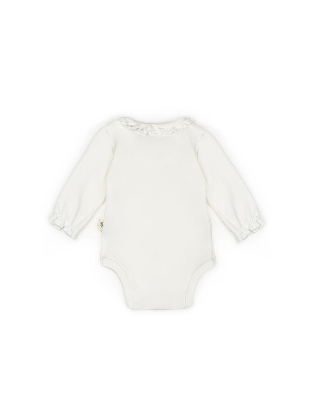 Bej Bebek 2li Uzun Kollu Zıbın Body %100 Organik Pamuk , Bebek - Yenidoğan- csy8139-4