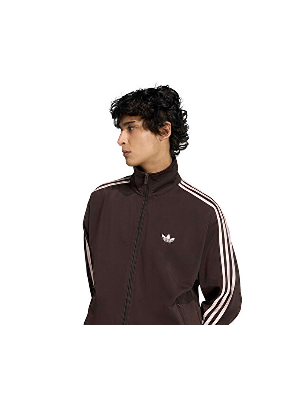 Firebird Tt Erkek Günlük Fermuarlı Sweatshirt Kd8309 Kahverengi-3