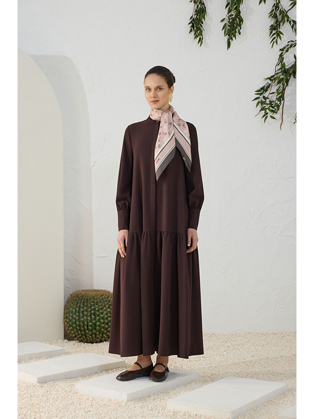 Kahverengi Mevlana Ferace-1