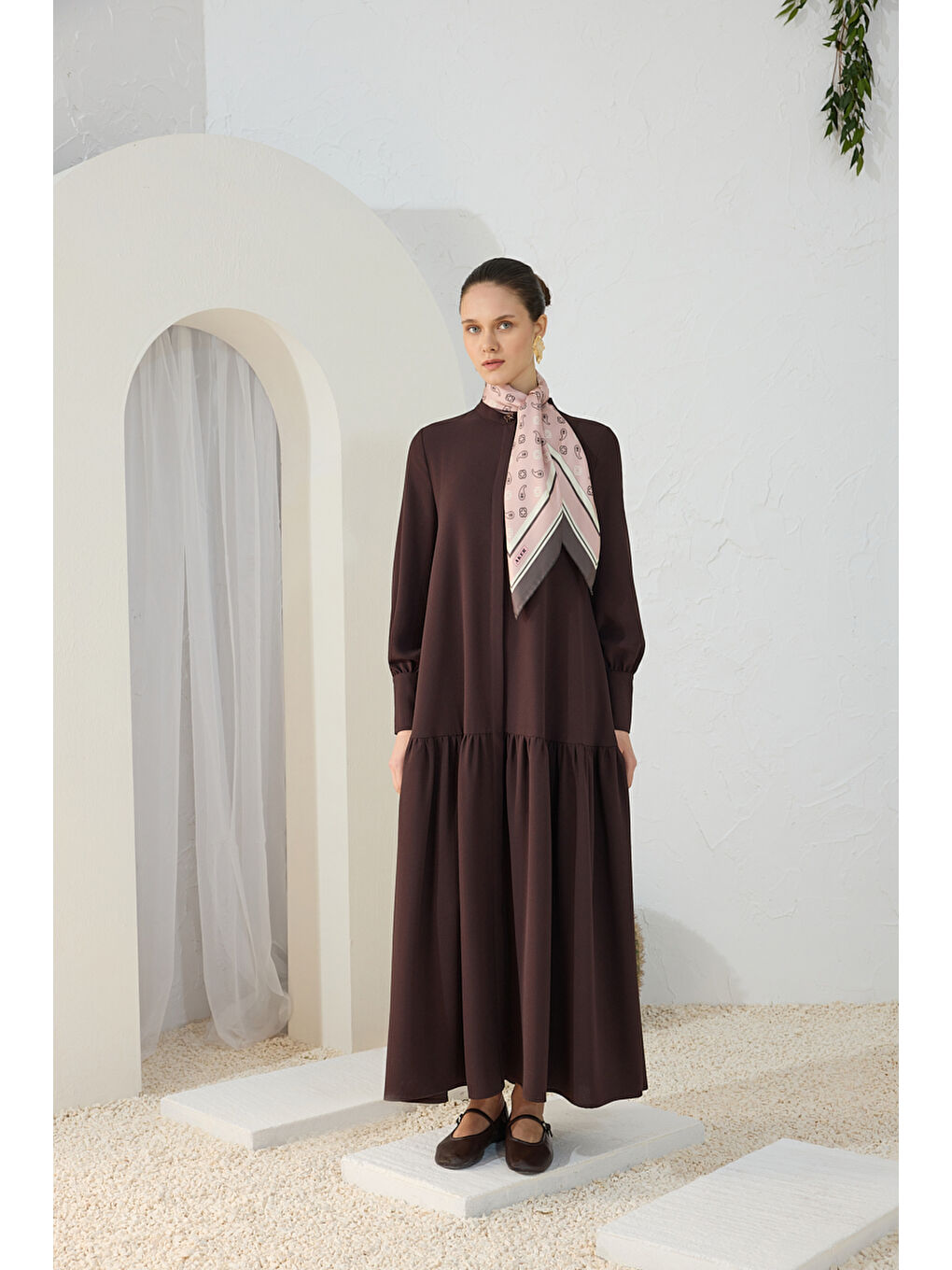 Kahverengi Mevlana Ferace-2