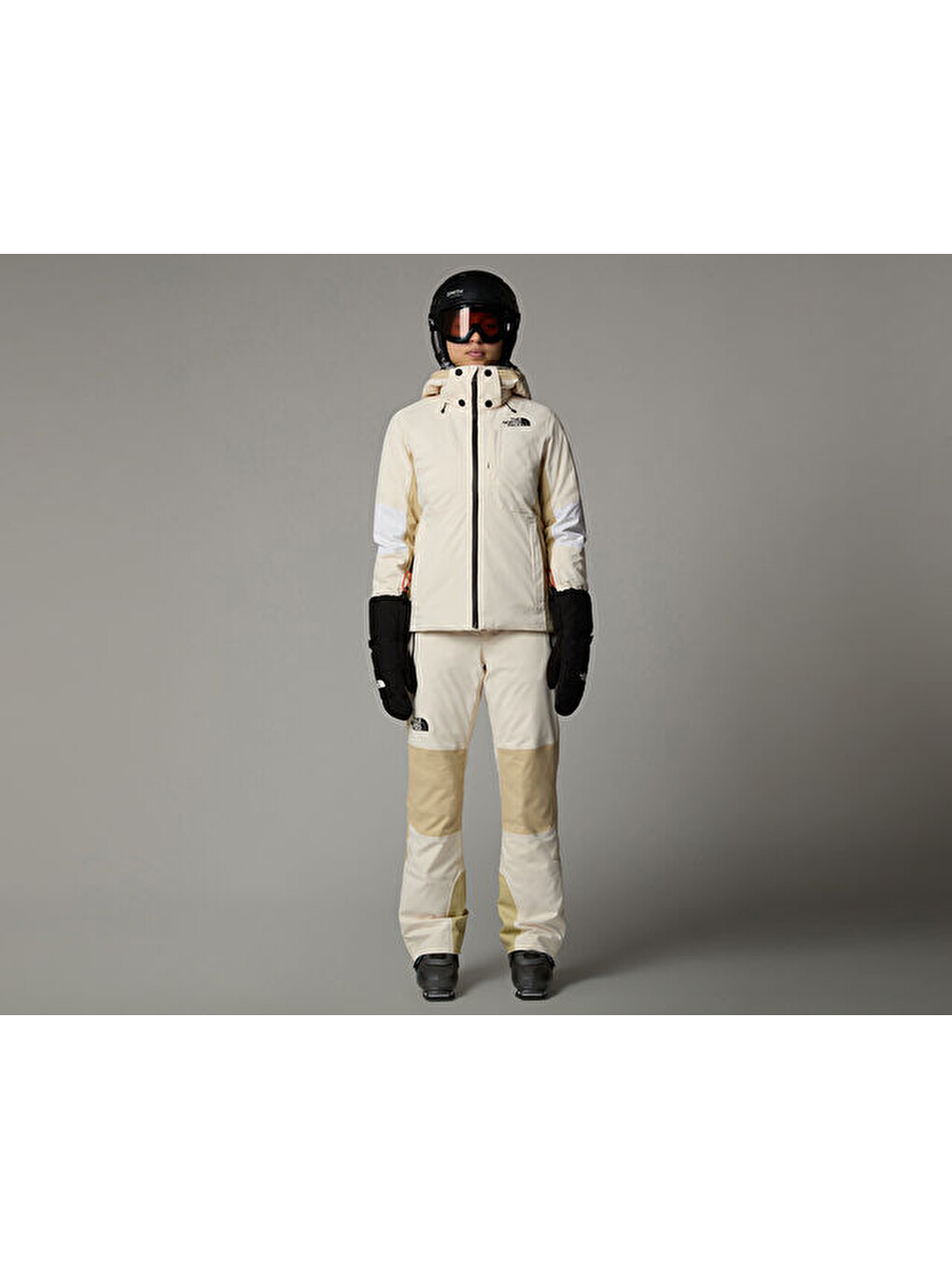 Ekru W Lenado Pant Kadın Outdoor Pantolonu Nf0a87x1qlı1 Krem-2