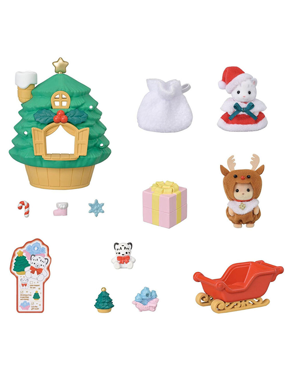 Bebek Noel Baba’nın Yılbaşı Ağaç Evi 5822-1